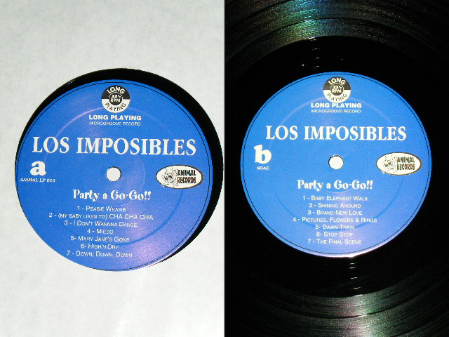 画像: LOS IMPOSIBLES - PARTY A GO-GO!!  /  1996 SPAIN  ORIGINAL BRAND NEW LP 