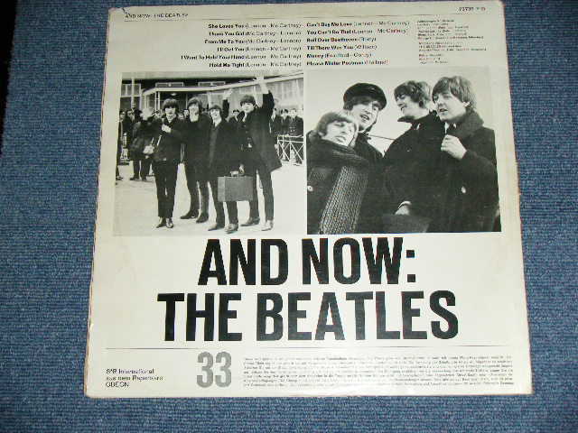 画像: THE BEATLES - AND NOW ( VG+++/Ex / 1960's  WEST-GERMAN ORIGINAL Used LP 