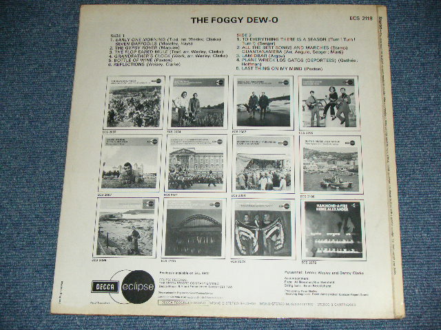 画像: THE FOGGY DEW-O -  THE FOGGY DEW-O / 1968 UK ORIGINAL Used LP