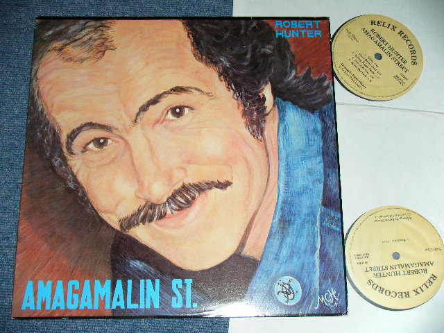 画像1: ROBERT HUNTER of GRATEFUL DEAD  -  AMAGAMALIN ST  / 1984 US ORIGINAL Used 2-LP 