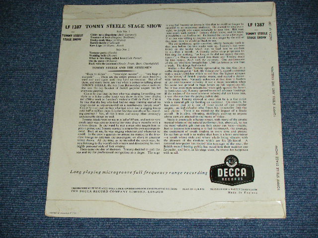 画像: TOMMY STEELE - STAGE SHOW / 1957 UK ORIGINAL Used 10"LP