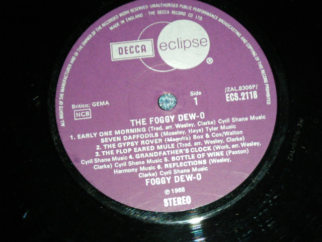 画像: THE FOGGY DEW-O -  THE FOGGY DEW-O / 1968 UK ORIGINAL Used LP