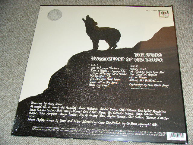 画像: THE BYRDS -  SWEETHEART OF THE RODEO  ( STEREO Version )   /  US REISSUE STEREO Brand New SEALED LIMITED 180g Heavy Weight LP