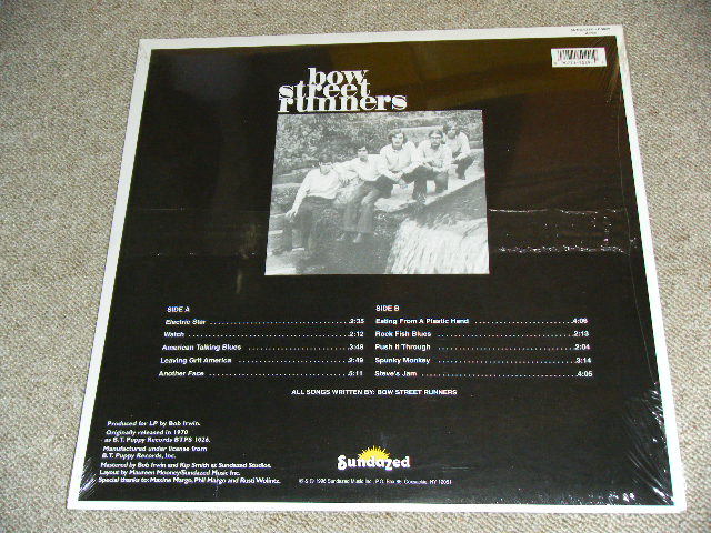 画像: BOW STREET RUNNERS - BOW STREET RUNNERS / 1996 US REISSUE Brand New SEALED LP 