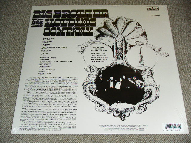 画像: BIG BROTHER & THE HOLDING COMPANY ( With JANIS JOPLIN ) - BIG BROTHER & THE HOLDING COMPANY ( MONO Edition )  / 2008 US REISSUE  Brand New SEALED LP