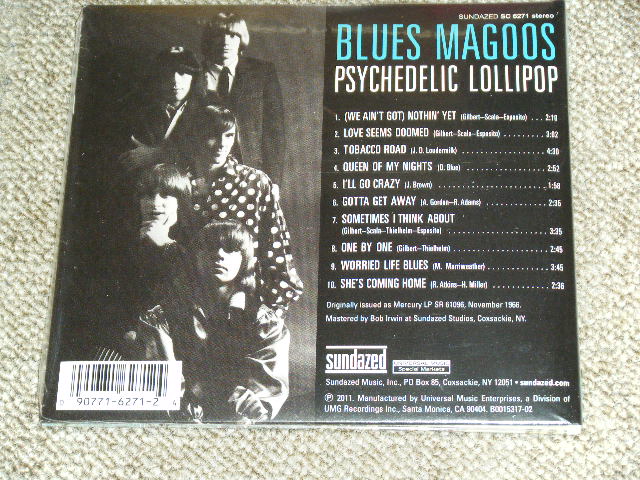 画像: BLUES MAGOOS -  PSYCHEDELIC LOLLIPOP   / 2011 US REISSUE Brand New SEALED Limited  CD 