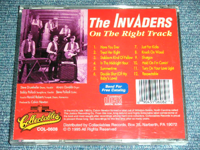 画像: THE INVADERS - ON THE RIGHT TRACKS / 1995 USA ORIGINAL  USED CD 