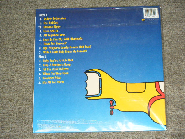 画像: THE BEATLES - YELLOW SUBMARINE SONGTRACK  / 1999 EUROPE ORIGINAL Rare!! BLACK WAX Vinyl Brand New  LP