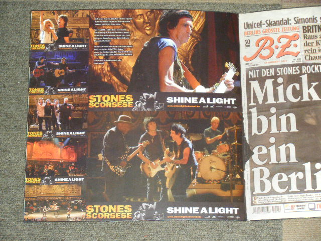 画像: The ROLLING STONES - SHINE A LIGHT / EUROPE ORIGINAL LIMITED Press BLUE WAX Vinyl Brand New 2 LP's 