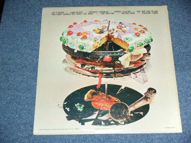 画像: The ROLLING STONES - LET IT BLEED ( Ex+/Ex+++ : With ORIGINAL INNER SLEEVE ) / 1970  US AMERICA ORIGINAL Used LP 