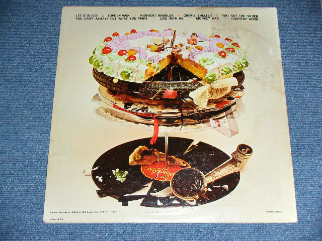 画像: The ROLLING STONES - LET IT BLEED ( VG+++/Ex+++ : With ORIGINAL INNER SLEEVE ) / 1970  US AMERICA ORIGINAL Used LP 