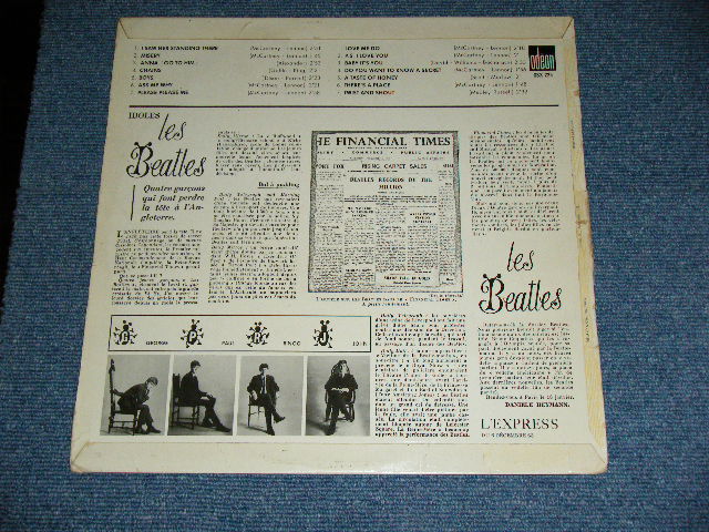 画像: THE BEATLES - LES BEATLES NO.1 (VG+++,Ex/VG+++) / 1964 FRANCE ORIGINAL 'ORANGE' LABEL Used LP 