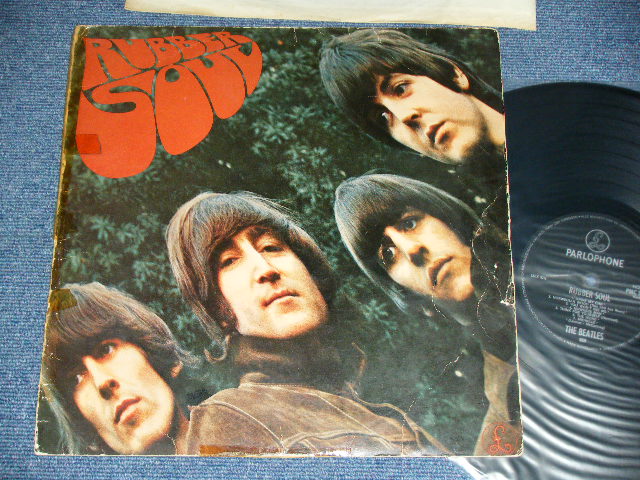 画像1: BEATLES - RUBBER SOUL ( Ex-/Ex+)   / 1965 HOLLAND ORIGINAL BLACK Label MONO Used  LP 