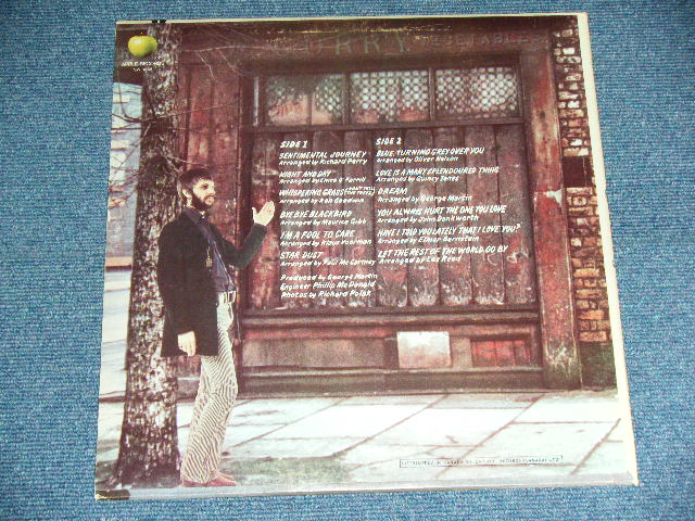 画像: RINGO STARR - SENTIMENTAL JOURNEY /  CANADA ORIGINAL Used LP 