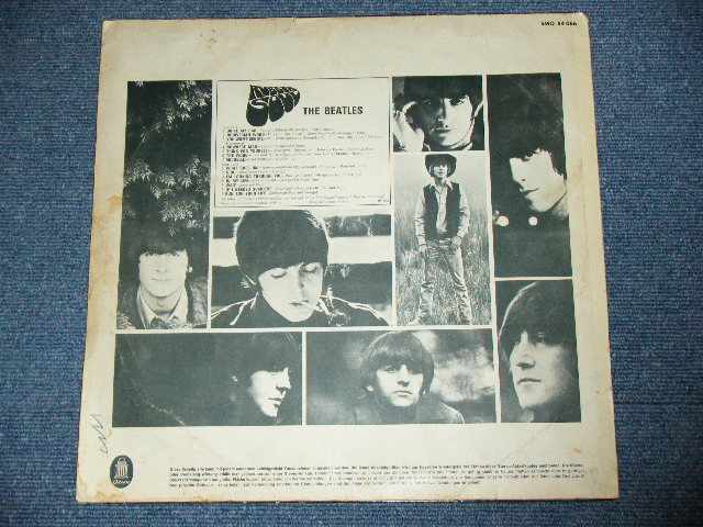 画像: BEATLES - RUBBER SOUL ( Ex-/Ex- )   / 1965 GERMAN ORIGINAL EXPORT STEREO LP 