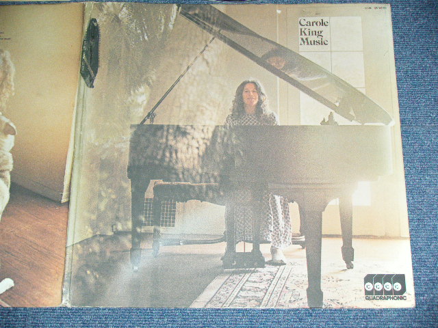 画像: CAROLE KING - CAROLE KING MUSIC  / 1974 US AMERICA ORIGINAL "QUADRAPHONIC / 4 Channel Disc" Used LP