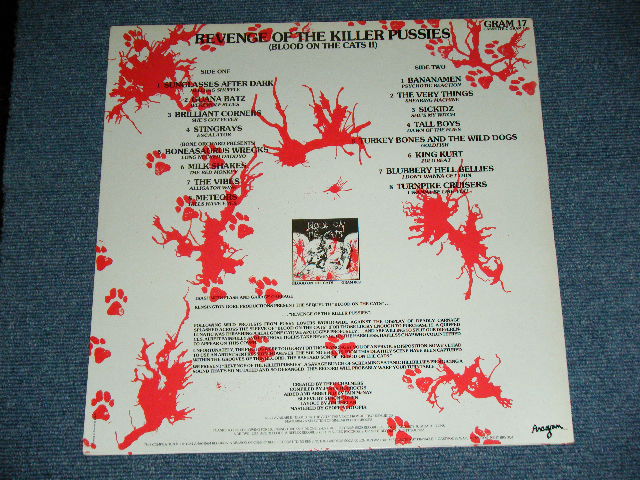 画像: v.a. OMNIBUS -  REVENGE OF THE KILLER PUSSIES /1984 FRANCE ORIGINALUsed LP  