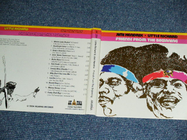 画像: JIMI HENDRIX & LITTLE RICHARD - FRIENDS FROM THE BEGINNING / 2004 ITALY ORIGINAL  Used  CD