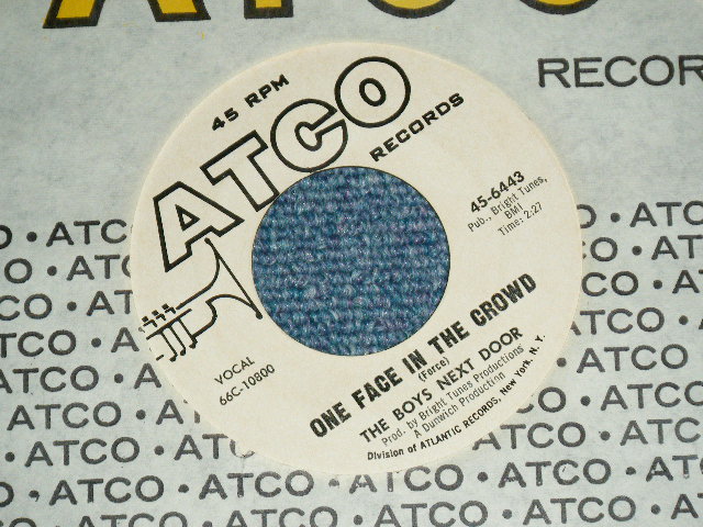 画像: THE BOYS NEXT DOOR - MANDY / 1966 US ORIGINAL White Label PROMO Used 7"Single