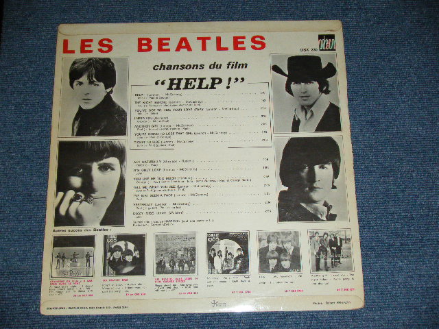 画像: THE BEATLES - chanson du film "HELP" ( ORINGE LABEL : Ex++/Ex+++ Looks: Ex++ ) / 196? FRANCE ORIGINAL  'ORANGE' LABEL  Used LP 