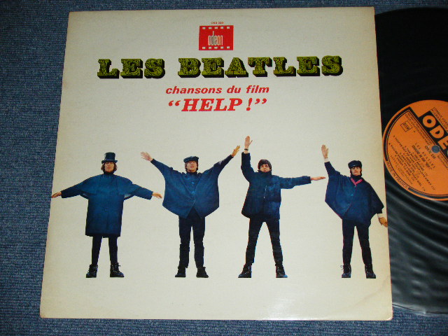 画像1: THE BEATLES - chanson du film "HELP" ( ORINGE LABEL : Ex++/Ex+++ ) / 196? FRANCE ORIGINAL  'ORANGE' LABEL  Used LP 