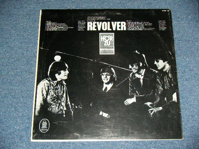 画像: THE BEATLES - REVOLVER ( Ex+/Ex+++ )  / 1970's GERMAN Reissue BLUE Label & HAND writing Matrix # Used LP 