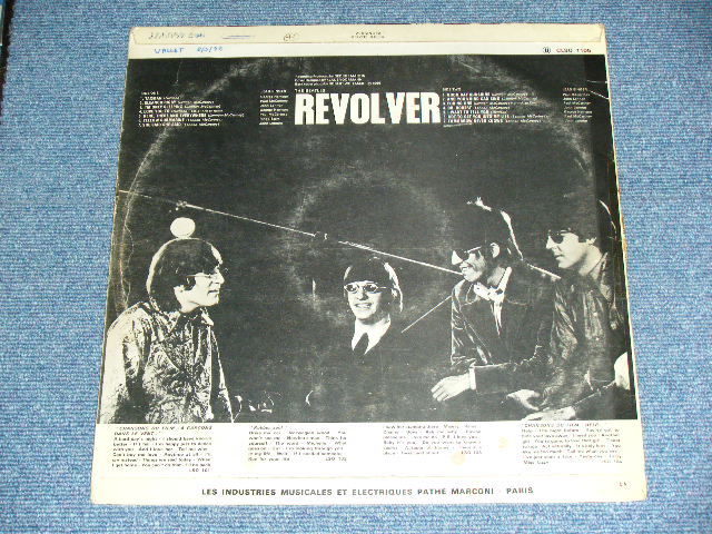 画像: THE BEATLES - REVOLVER ( Ex/Ex )  / 1969? FRANCE EXPORT One "EMI" Label STEREO Used LP 