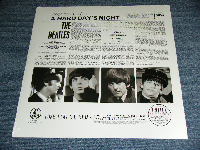 画像: THE BEATLES - A HARD DAYS NIGHT (REMASTERED 180 Gram Heavy Weight )  / 2012 UK  REISSUE Brand New SEALED LP   