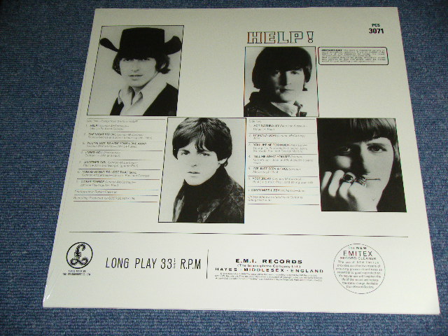 画像: THE BEATLES - HELP! (REMASTERED 180 Gram Heavy Weight )  / 2012 UK  REISSUE Brand New SEALED LP   