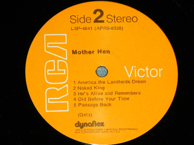 画像: MOTHER HEN -  MOTHER HEN (On Guitar JERRY MCGEE of The VENTURES +CLARENCE WHITE + DANNY KOOTCH +More ) ( MINT-/MINT- ) / 1971 US AMERICA ORIGINAL  Used LP 