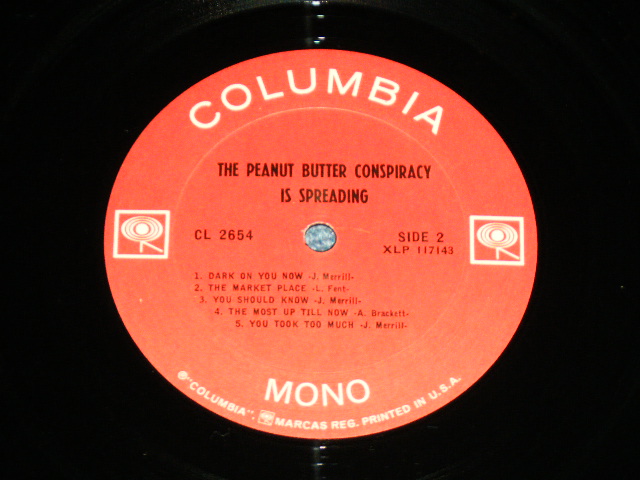 画像: THE PEANUT BUTTER CONSPIRACY ( GARY USHER Works ) - IS SPREADING ( Ex+/Ex+++ ) /  1967 US AMERICA ORIGINAL 2 EYES Label MONO Used LP 