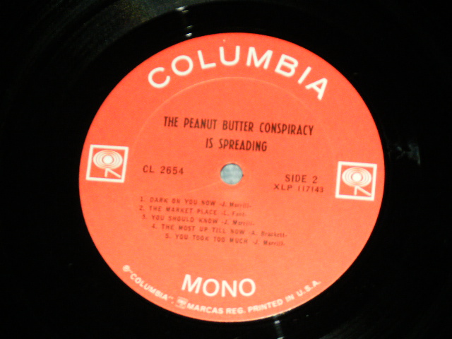 画像: THE PEANUT BUTTER CONSPIRACY (GARY USHER Works) - IS SPREADING (GARY USHER Works) - IS SPREADING (Ex++, Ex+/Ex++ WOBC) / 1967 US AMERICA ORIGINAL 1st Press "2 EYES Label" MONO Used LP 