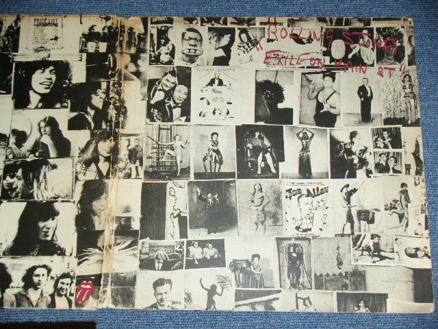 画像: ROLLING STONES - EXILE ON MAIN ST. ( NONE POSTCARDS : With Original Inner Sleeves : Matrix Number A2/B1/C1/D2 : Ex-/Ex+++ )   / 1972 UK ENGLAND ORIGINAL Used 2 LP's 