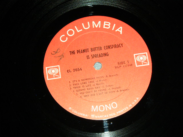 画像: THE PEANUT BUTTER CONSPIRACY ( GARY USHER Works ) - IS SPREADING ( Ex-/Ex+++ ) /  1967 US AMERICA ORIGINAL 2 EYES Label MONO Used LP 