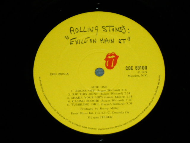 画像: ROLLING STONES - EXILE ON MAIN ST. ( NONE POSTCARDS : With Original Inner Sleeves : Matrix Number A2/B1/C1/D2 : Ex-/Ex+++ )   / 1972 UK ENGLAND ORIGINAL Used 2 LP's 