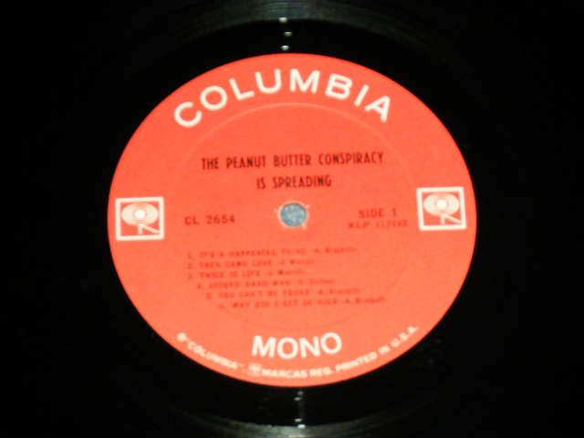 画像: THE PEANUT BUTTER CONSPIRACY (GARY USHER Works) - IS SPREADING (GARY USHER Works) - IS SPREADING (Ex++, Ex+/Ex++ WOBC) / 1967 US AMERICA ORIGINAL 1st Press "2 EYES Label" MONO Used LP 