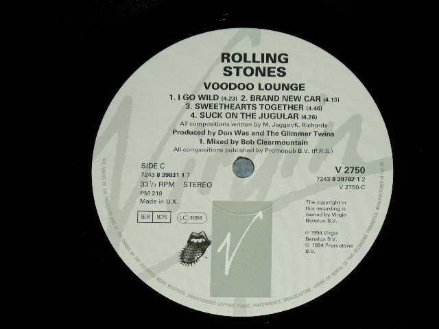 ROLLING STONES - VOODOO LOUNGE ( Ex+++/MINT- ) / 1994 UK ORIGINAL