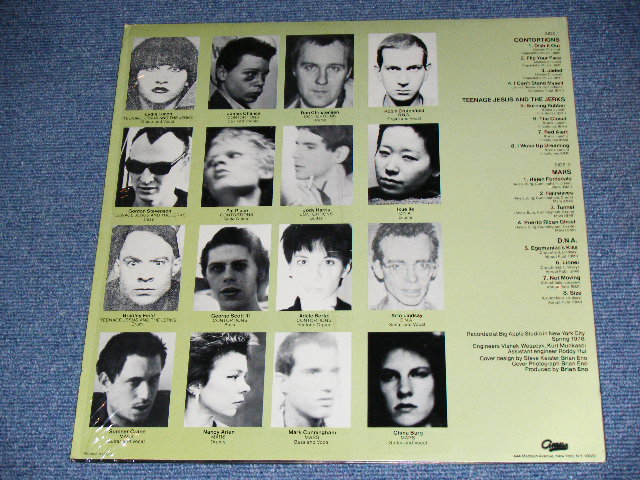 画像: V.A. - NO NEW YORK /  1978 US AMERICA  ORIGINAL Used LP With Outer Shrink Wrap 