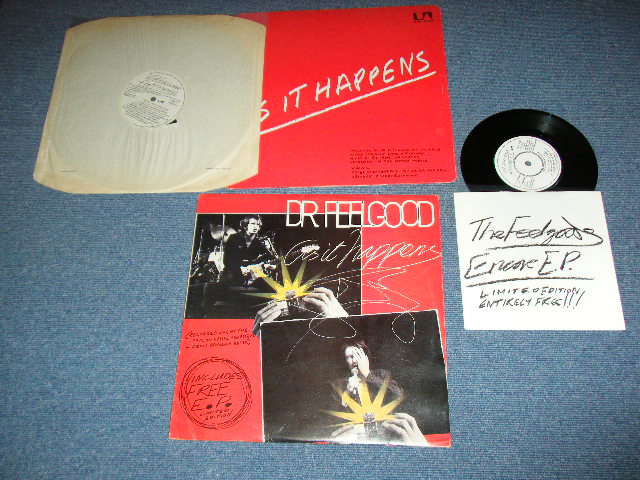 画像1: DR.FEELGOOD - AS IT HAPPENS ( With Bonus EP : Ex+/Ex+++ ) /  1979 UK ENGLAND ORIGINAL Used LP With Bonus EP 