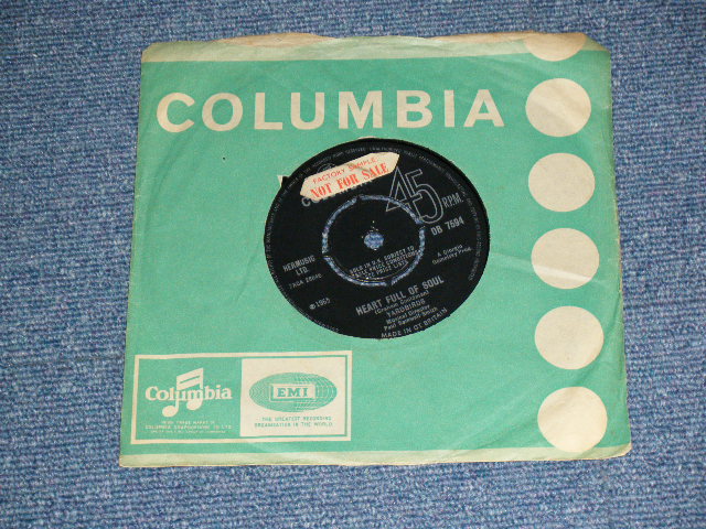 画像: THE YARDBIRDS - HEART FULL OF SOUL  ( Ex++/Ex++ ) / 1965  UK ENGLAND ORIGINAL With "SAMPLE" SEAL on Label Used 7"SINGLE