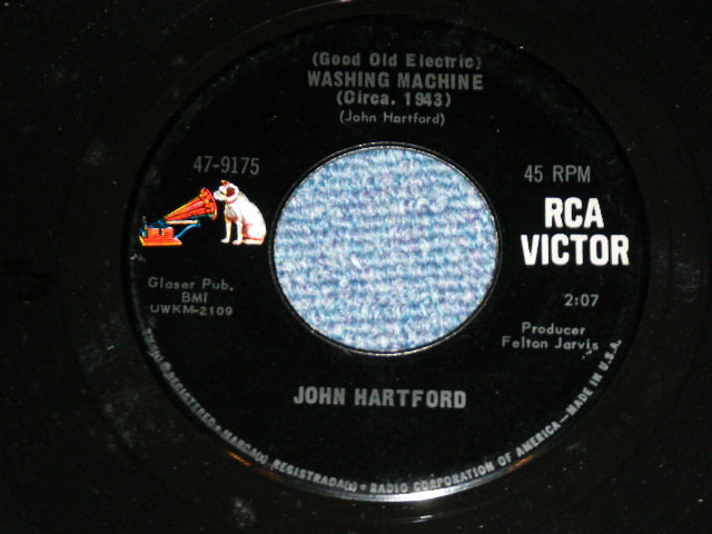 画像: JOHN HARTFORD - GENTLE ON MY MIND   / 1967 US AMERICA  ORIGINAL Used  7"SINGLE