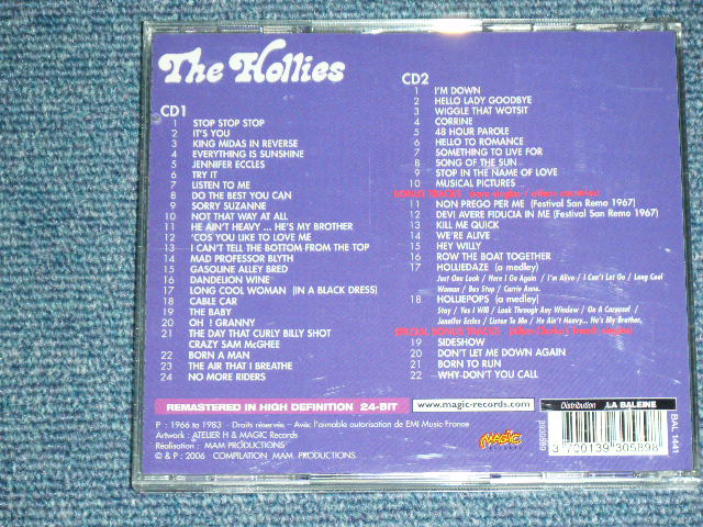 画像: THE HOLLIES - THE FRENCH SINGLES  A's $ B'S  1966/1983 / 2006 FRENCH FRANCE ORIGINAL Used 2-CD's 