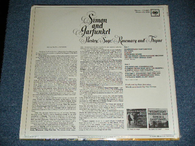 画像: SIMON & GARFUNKEL - PARSLEY, SAGE,ROSEMARY And THYME ( Matrix Number : A) XSM 114872-1H/XSM 147872-1A : MINT-~Ex+++/Ex+++ ) / 1966 US ORIGINAL "360 SOUND Label"  STEREO Used LP