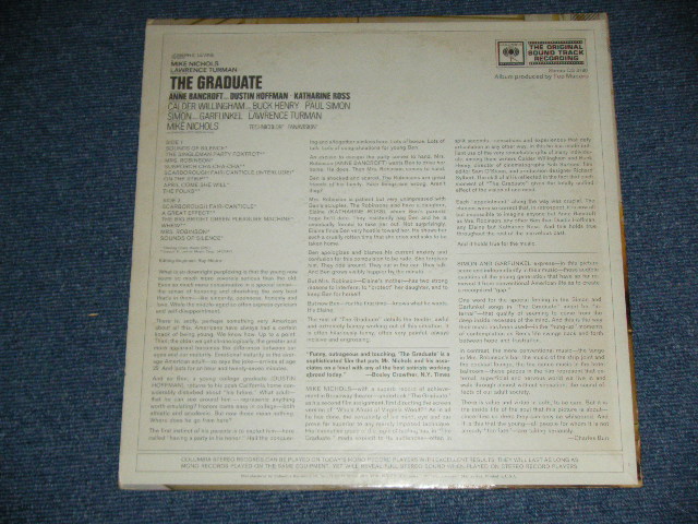 画像: ost SIMON & GARFUNKEL - THE GRADUATE ( Matrix Number XSM 136048 - 1F / XSM 136049-1G : Ex++/Ex++ ) / 1968 US AMERICA ORIGINAL "360 SOUND" Label STEREO Used LP