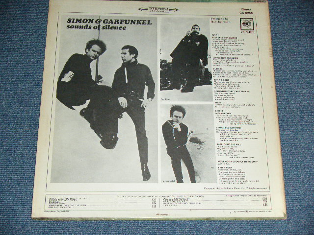 画像: SIMON & GARFUNKEL - SOUNDS OF SILENCE  : With DRAW Back Jacket ( Matrix Number : A) XSM 112380-1C /XSM 112381-1C : Ex+/Ex+++ Looks: MINT- ) / 1965 US ORIGINAL "360 SOUND Label"  STEREO Used LP 