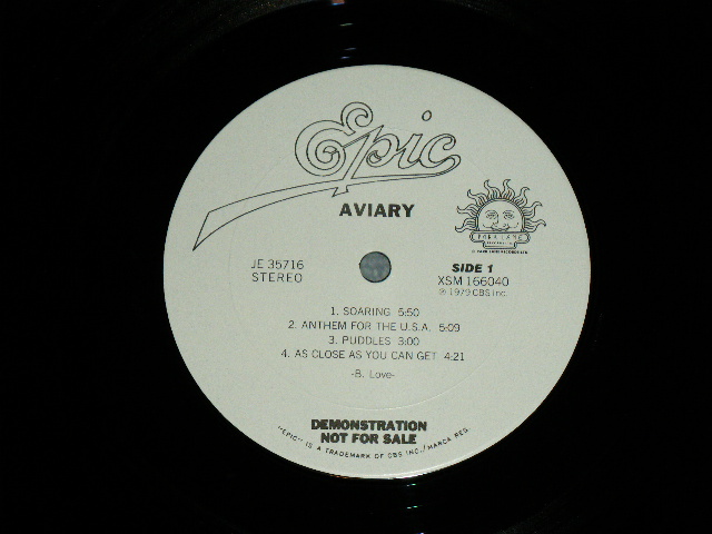 画像: AVIARY - AVIARY ( Sound Like 'QUEEN' ) / 1979 US AMERICA White Label PROMO Used LP 