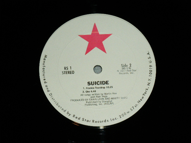 画像: SUICIDE - SUICIDE  / 1977 US AMERICA  ORIGINAL Used LP 