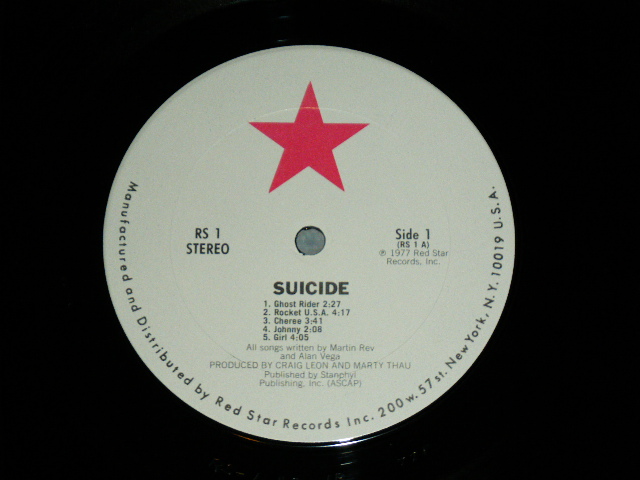 画像: SUICIDE - SUICIDE  / 1977 US AMERICA  ORIGINAL Used LP 