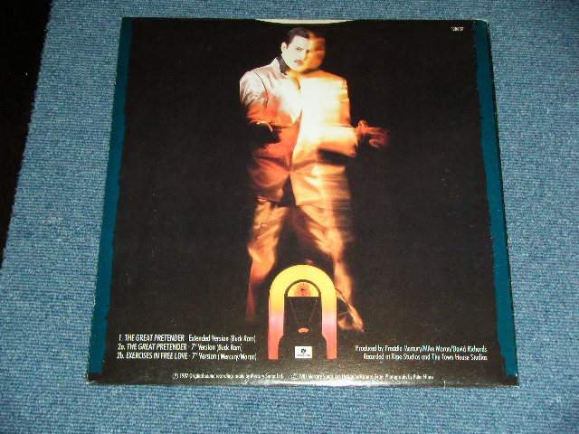 画像: FREDDIE MERCURY of QUEEN -  THE GREAT PRETENDER ( Ex++/MINT-) / 1987 UK ENGLAND   ORIGINAL Used 12"