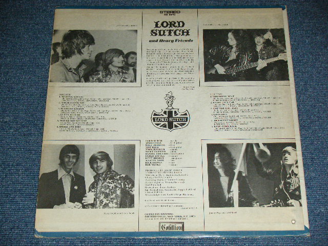 画像: LORD SUTCH & Heavy Friends -  LORD SUTCH & Heavy Friends  ( Ex/Ex+++ ) / 1970 US AMERICA ORIGINAL Used LP  